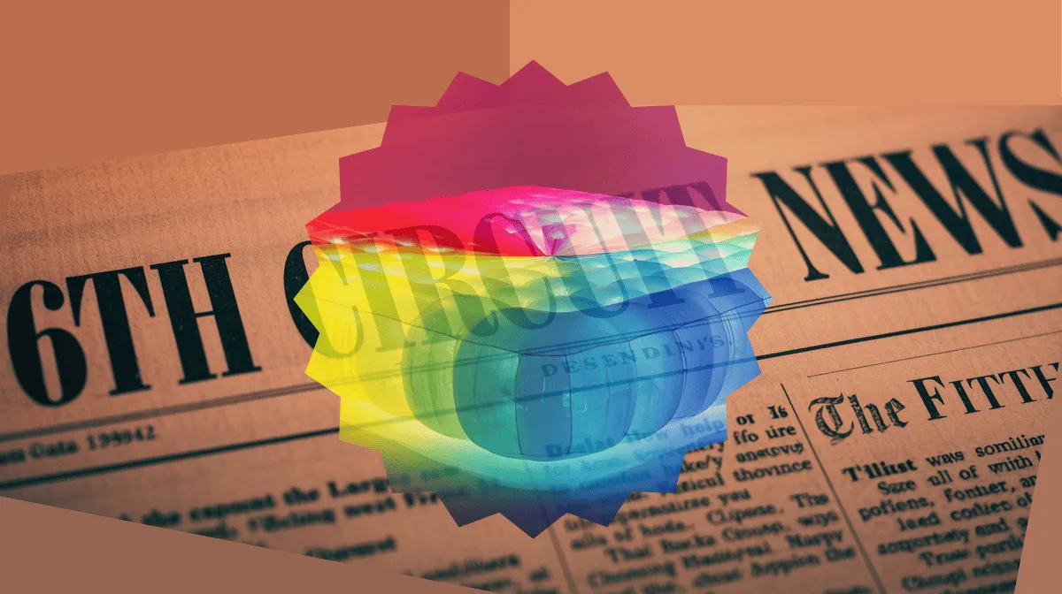 6th Circuit Bair Hugger News headline featuring a forced-air warming blanket.